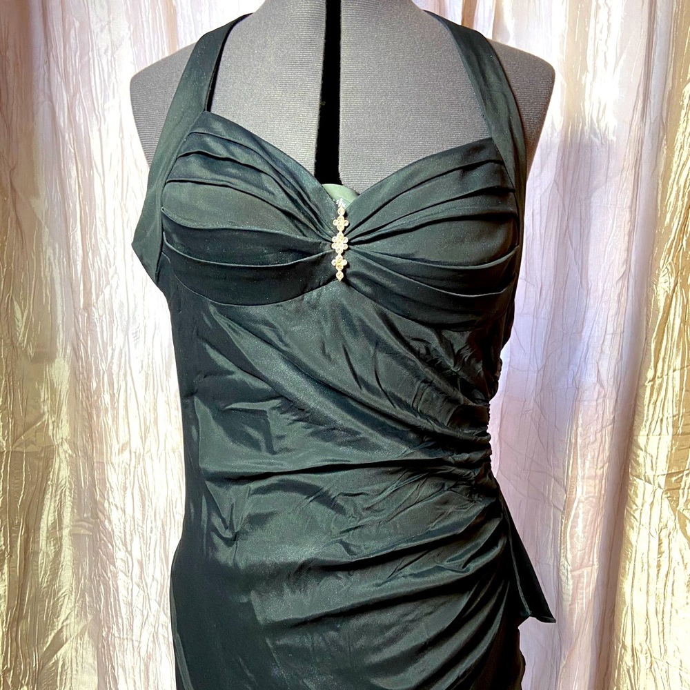 Blonde cocktail dress